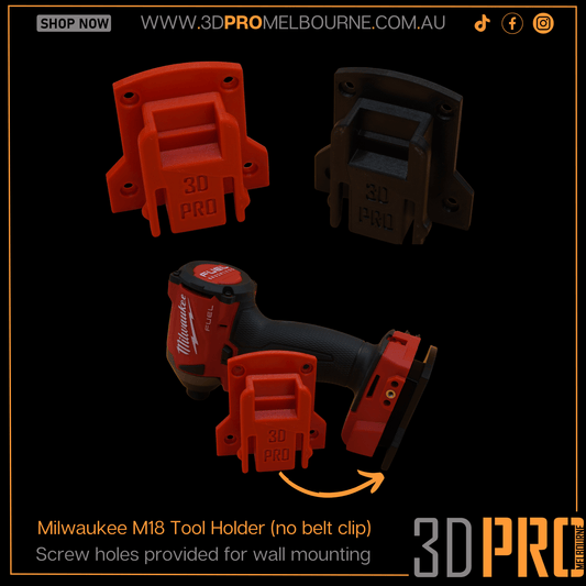 M18 Tool Holder (non belt clip)