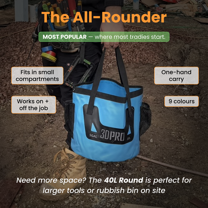 20L/5GAL Pro Folding Bucket