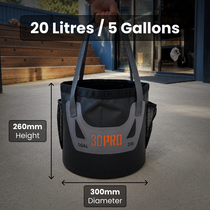 20L/5GAL Pro Folding Bucket