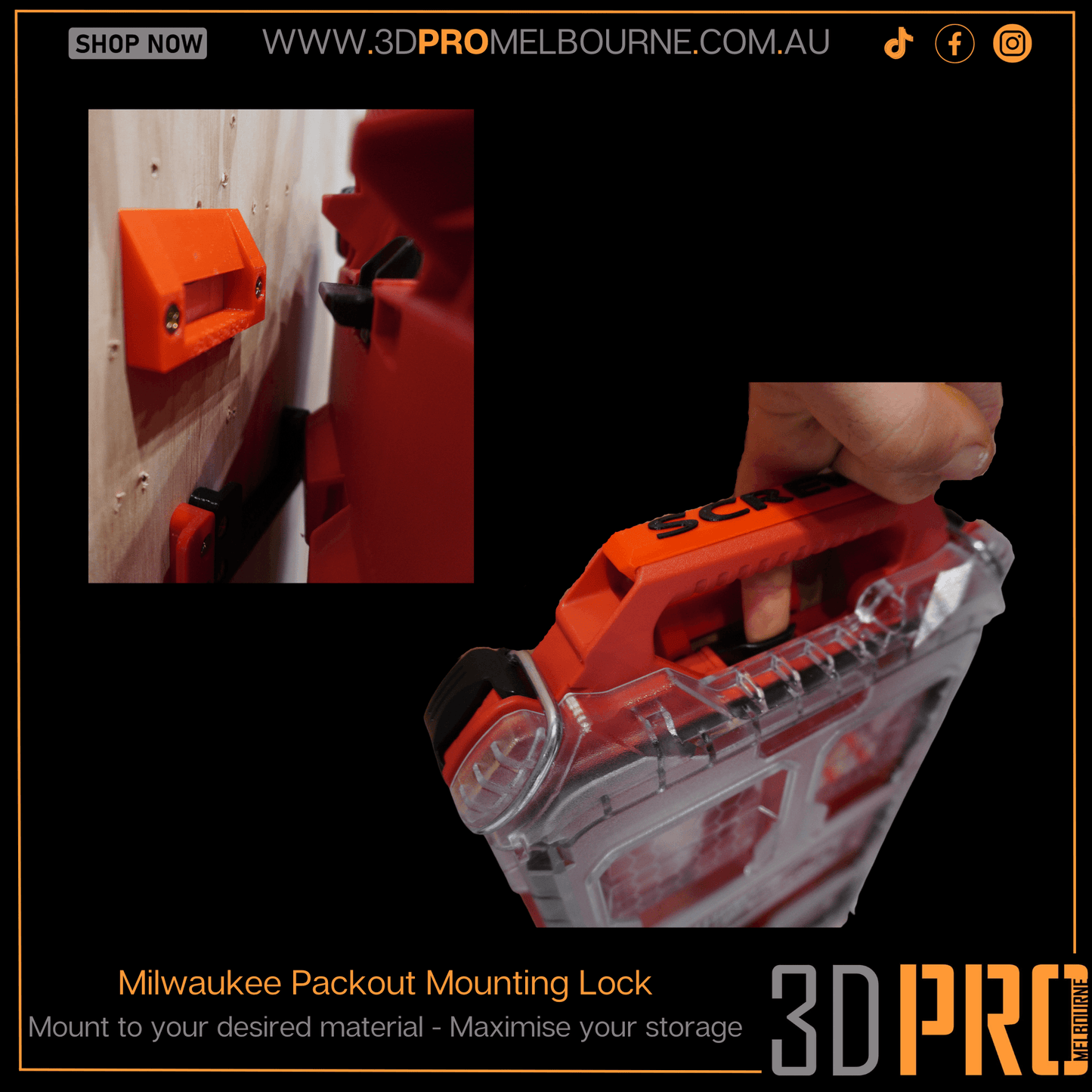 Packout Mounting Lock (1-pack)