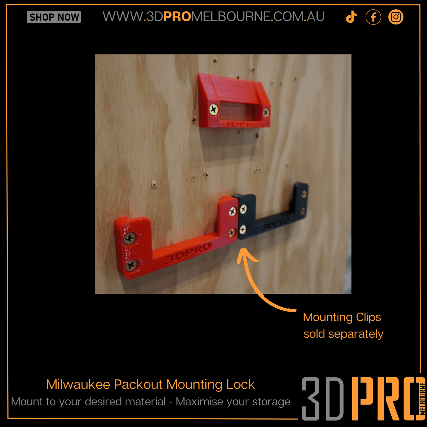 Packout Mounting Lock (1-pack)