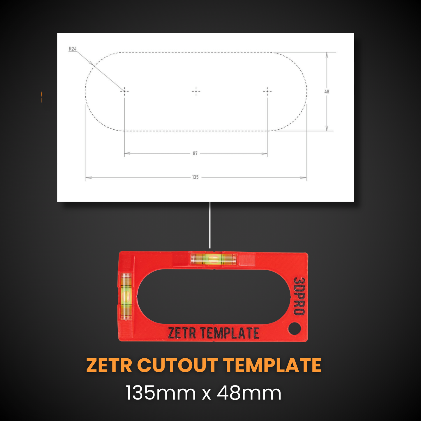 Zetr Cut Out Template