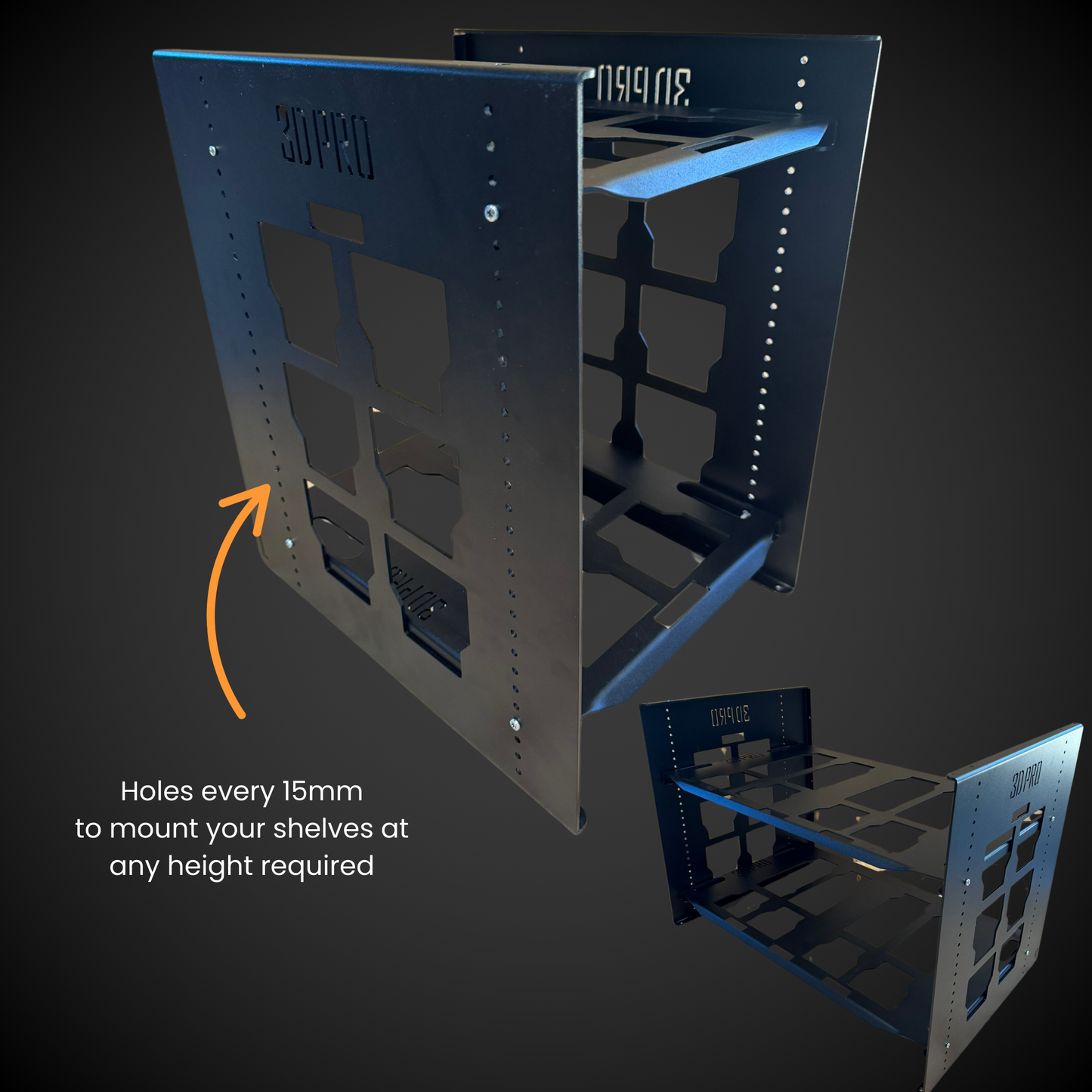 450mm Height Set of Walls (Pack A Shelf)