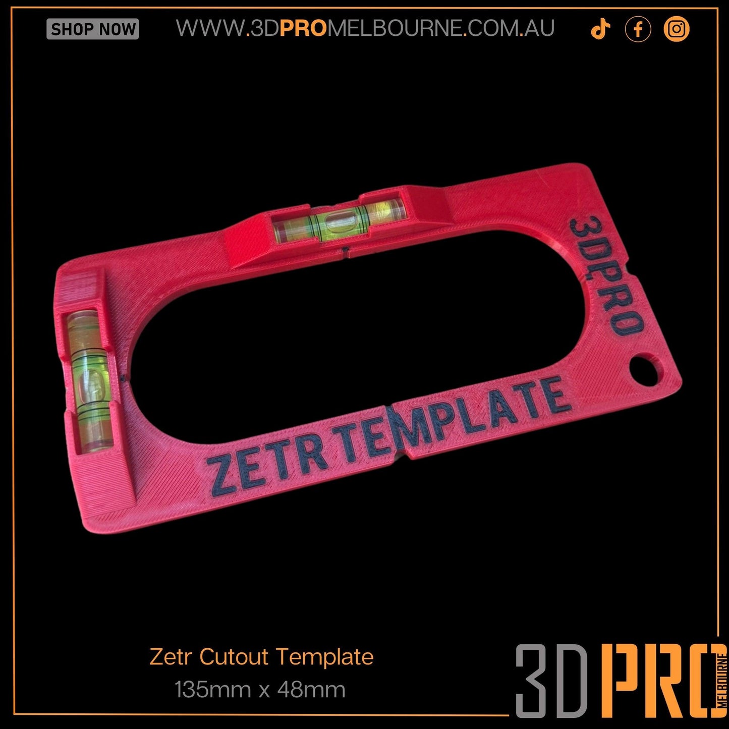 Zetr Cut Out Template