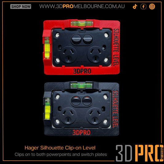 Hager Silhouette Clip On Level