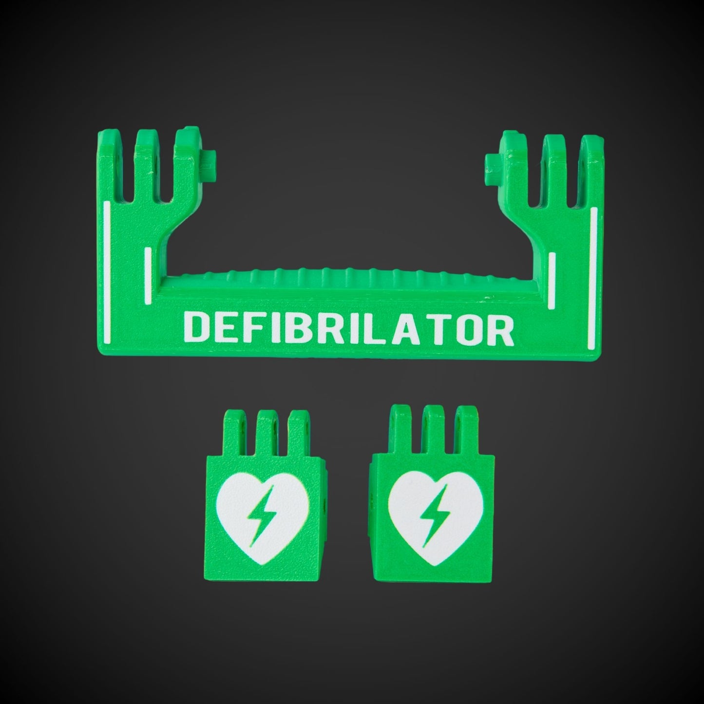 Defibrillator Set - M/P Standard Half Width