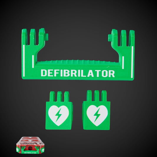 Defibrillator Set - M/P Standard Half Width