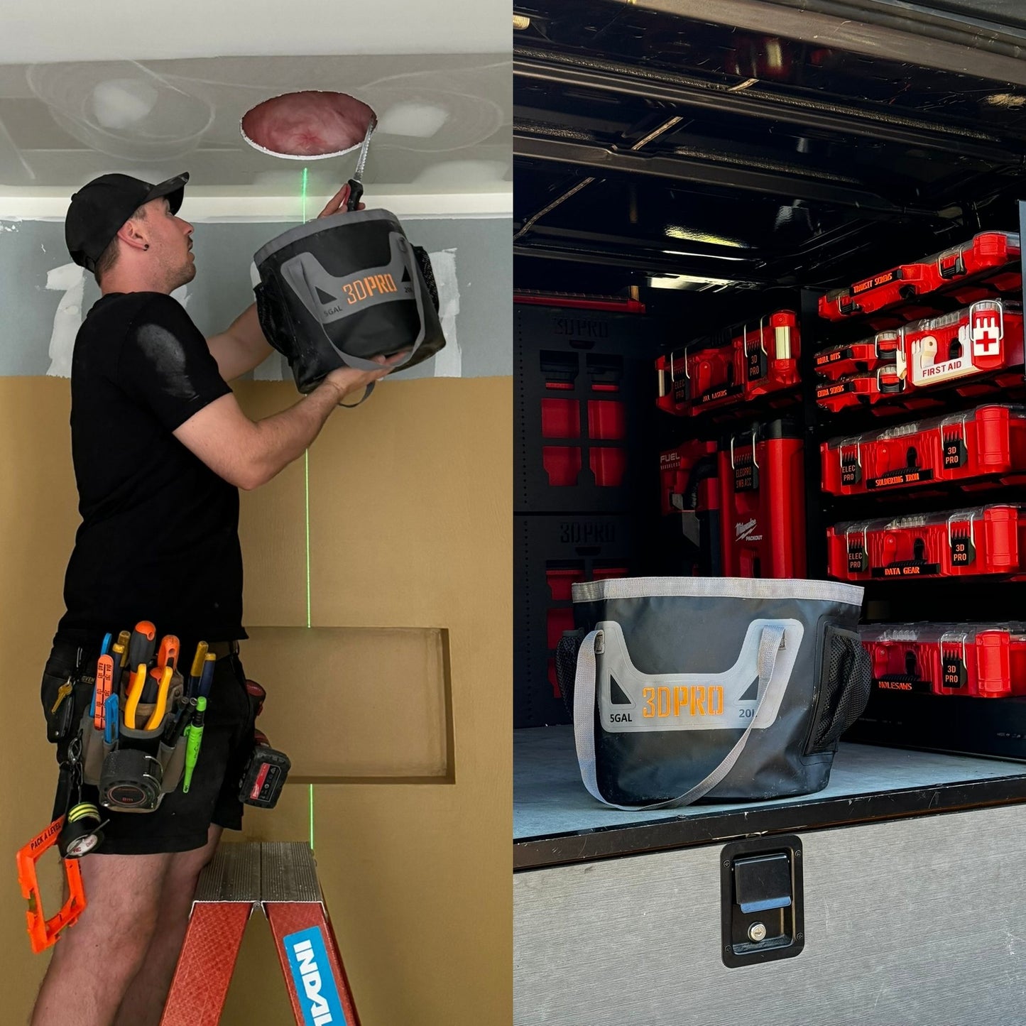More Real Life Pics of Our Folding Buckets