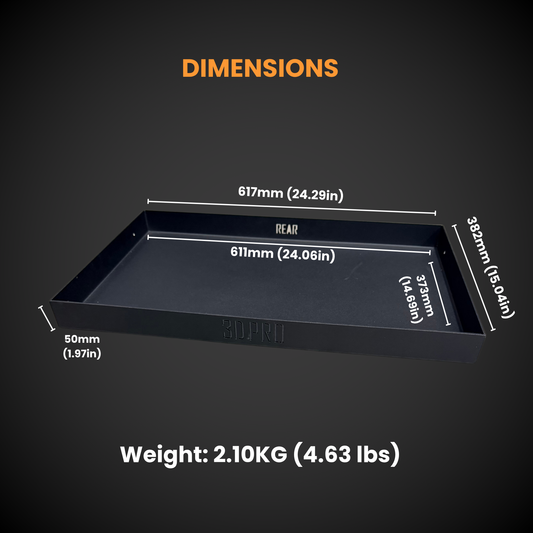 (Pre Order) Full Width Tub Holder (Pack A Shelf)