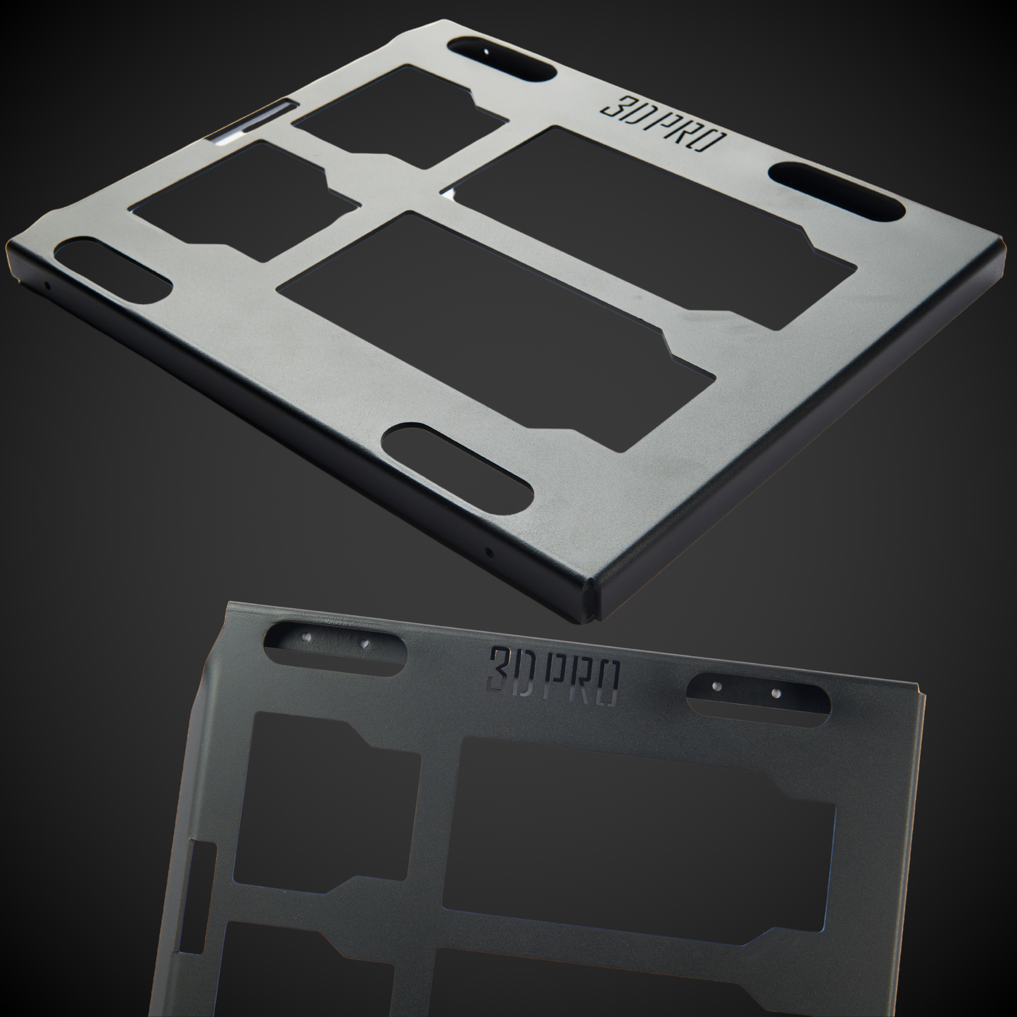 Half Width Shelf (Pack A Shelf) with '3D Pro' branding on a dark background