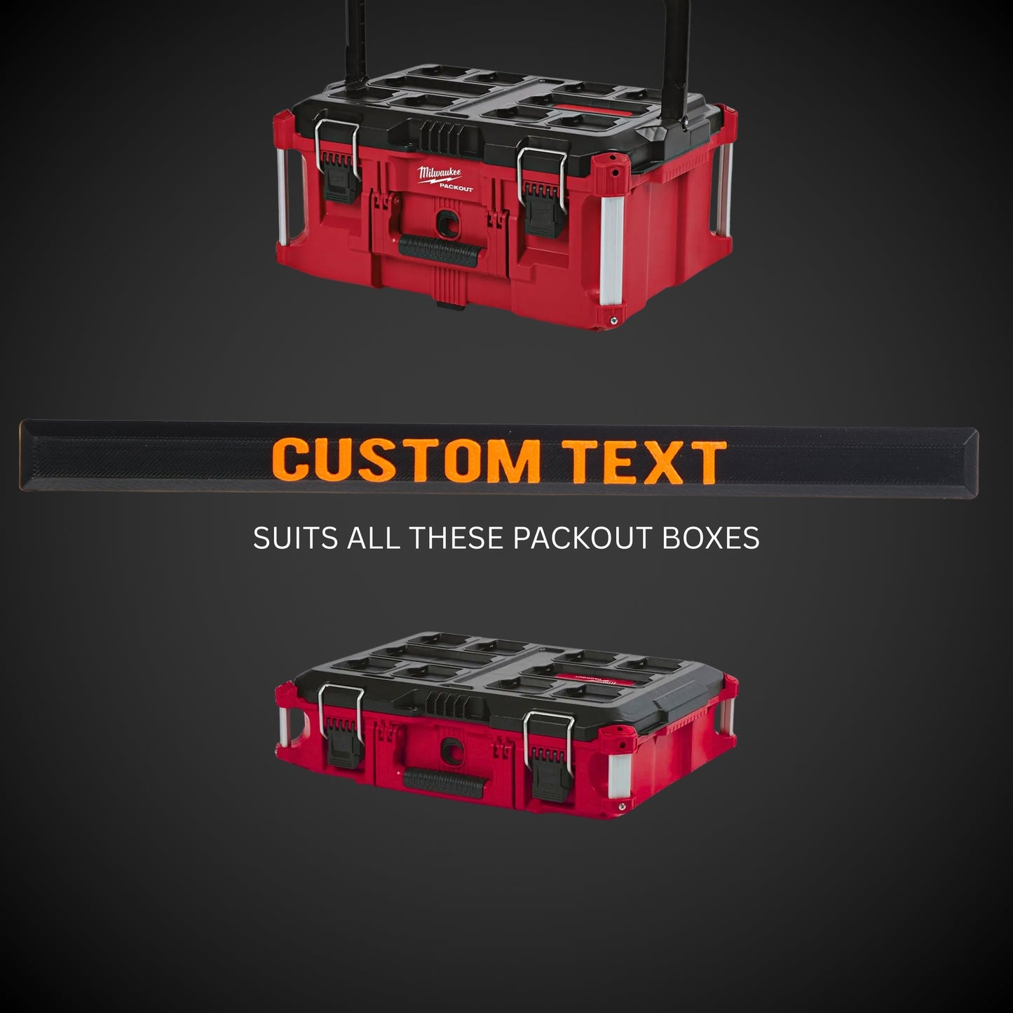 Snap on Label - Extra Wide