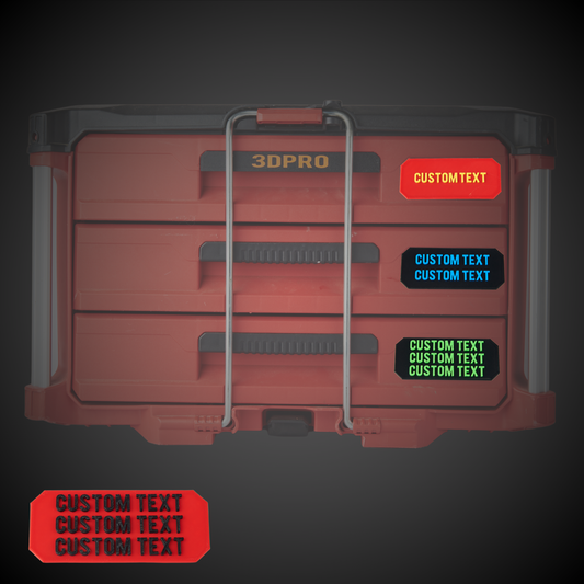 Label - Packout Drawers (2/3 Drawer)