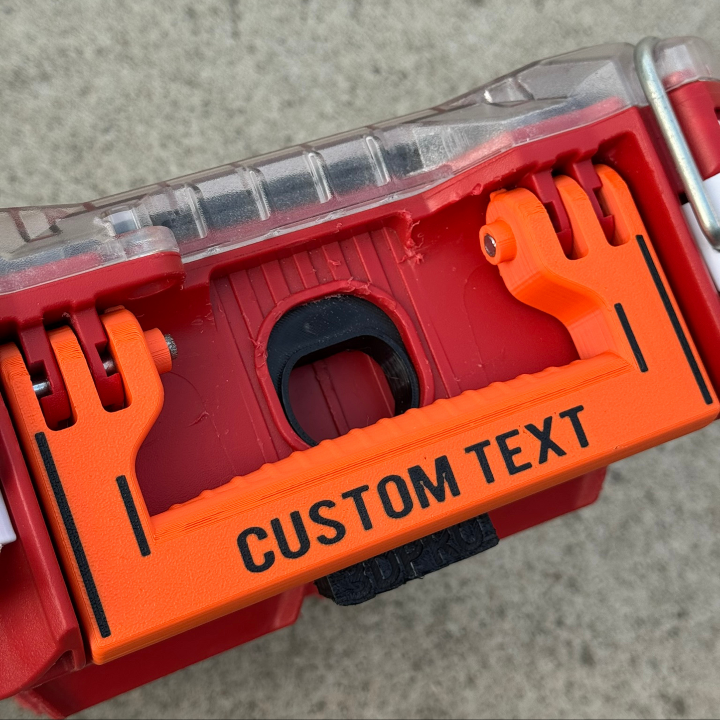 Handle - Standard half width in orange color