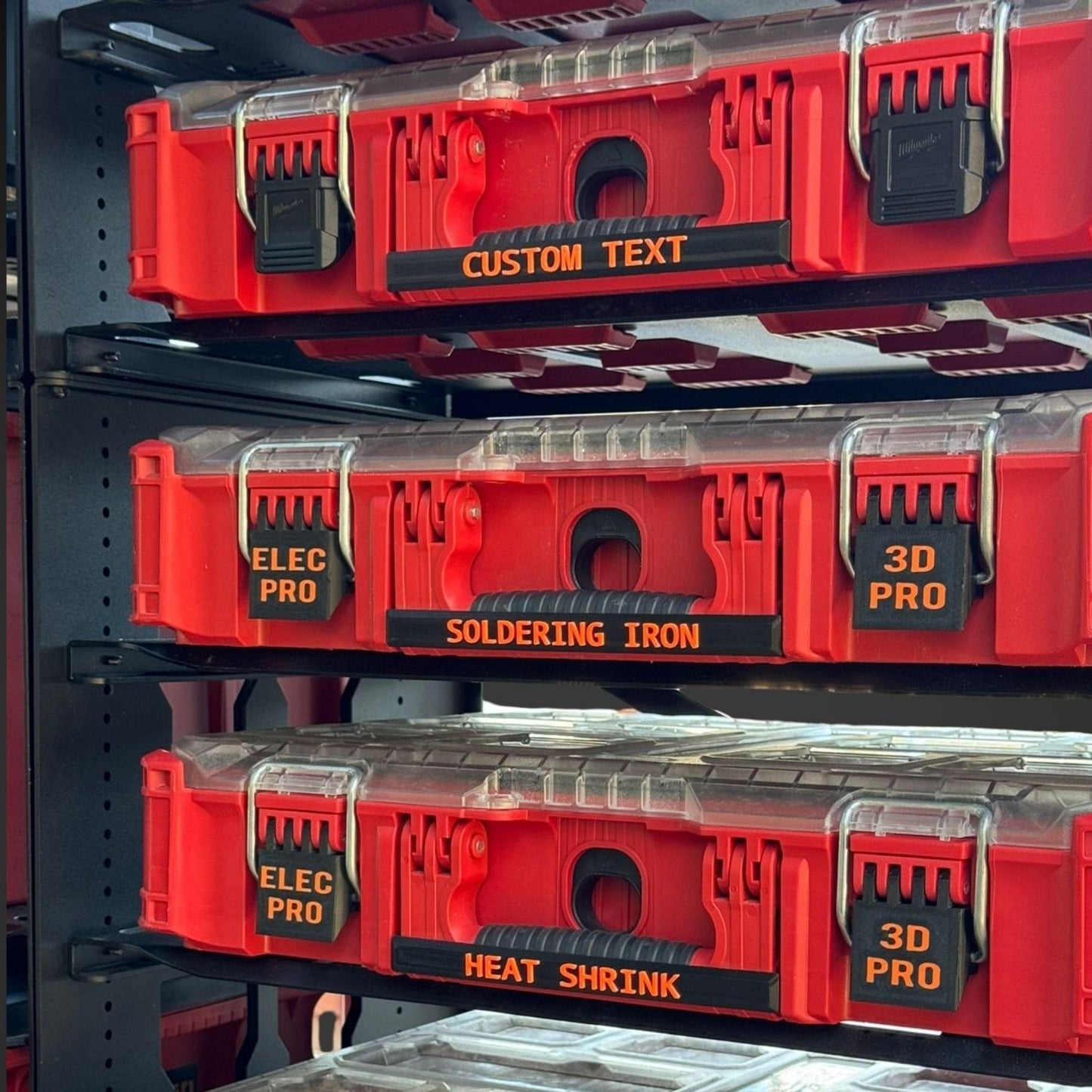 Snap on Label - Standard Full Width