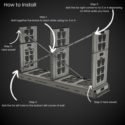 2.0 Slider Bracing Kit