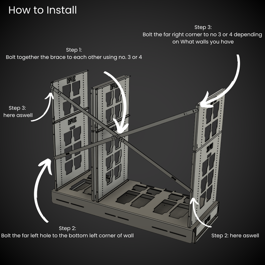1.5 Slider Bracing Kit