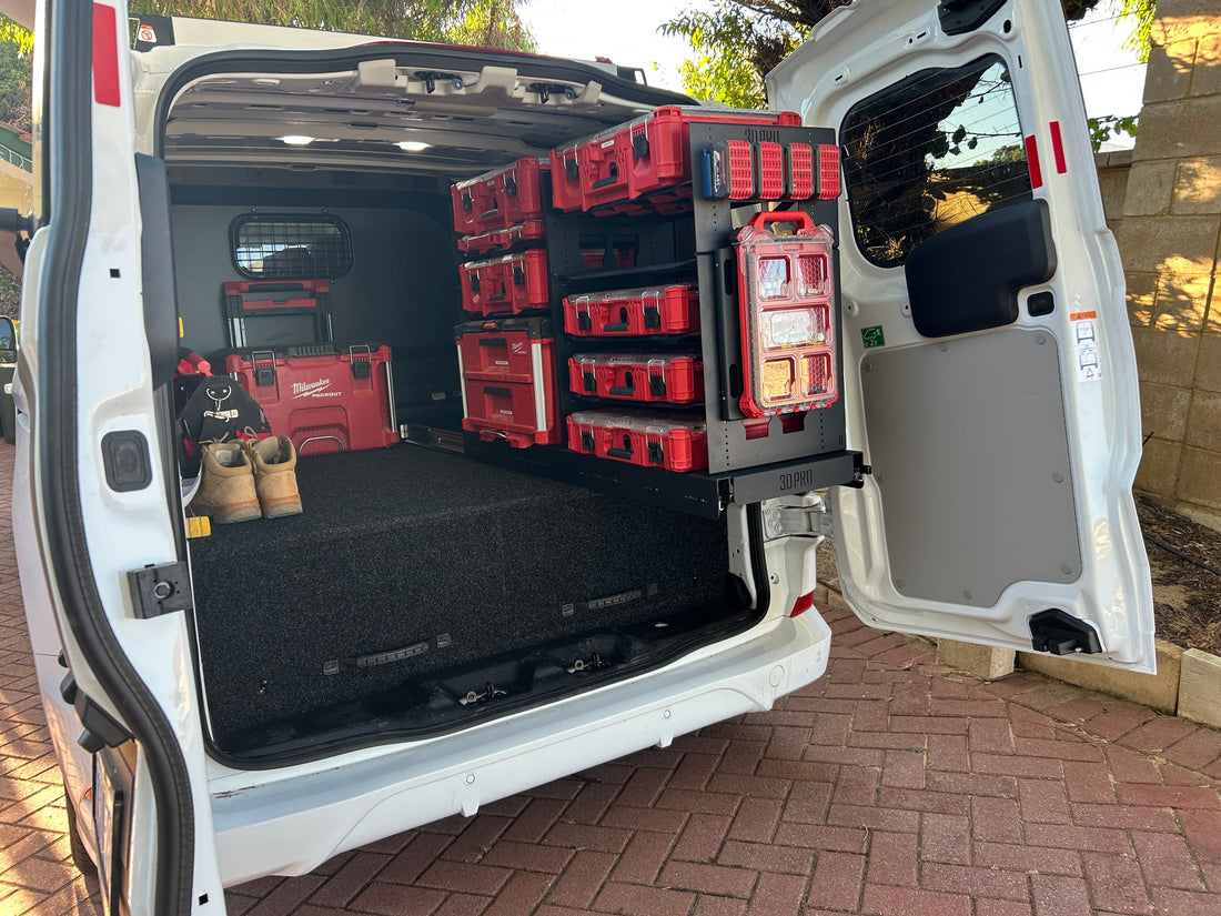 Perth Van Shelving by 3DPRO Melbourne