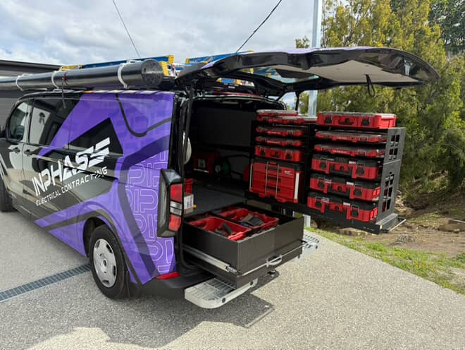 VW Caddy Van Shelving
