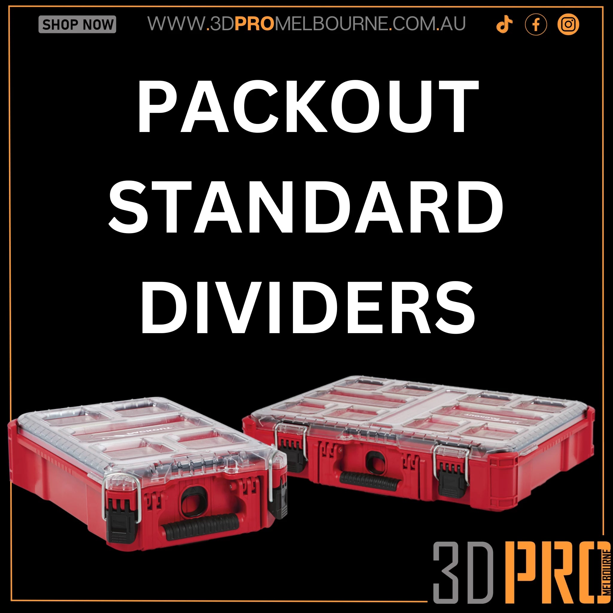 Packout Standard Dividers