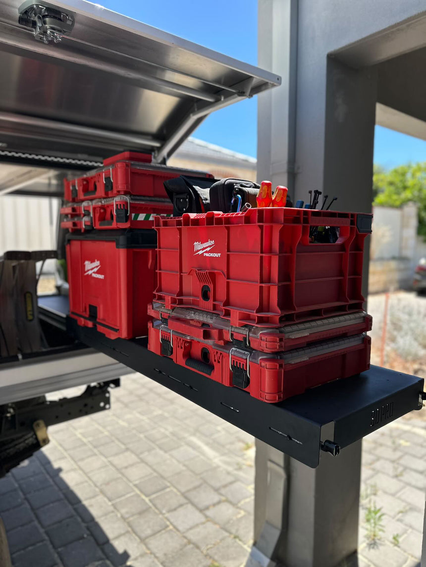 Canopy Packout Shelving for Utes | Pack A Shelf by 3DPro – 3DPRO
