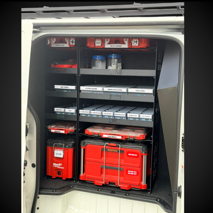 Van Drivers Side Door Bundle (Pack A Shelf)