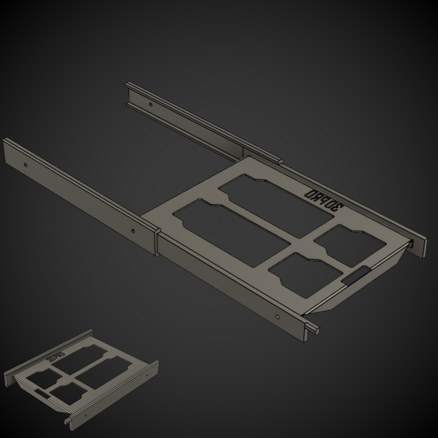 (Pre Order) Sliding Half Width Shelf (Pack A Shelf)