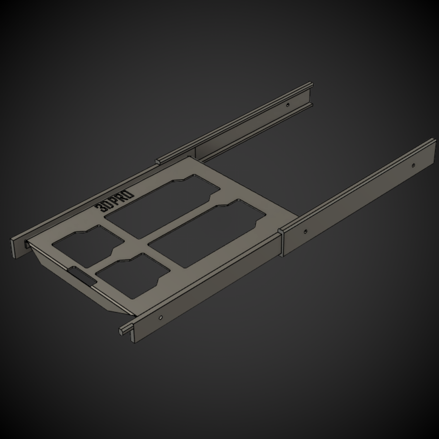 (Pre Order) Sliding Half Width Shelf (Pack A Shelf)