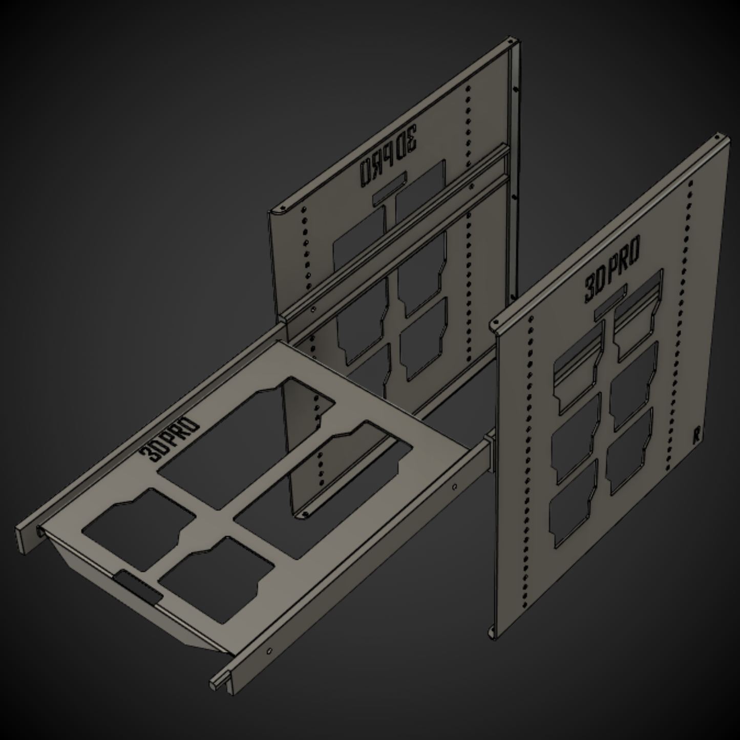 (Pre Order) Sliding Half Width Shelf (Pack A Shelf)