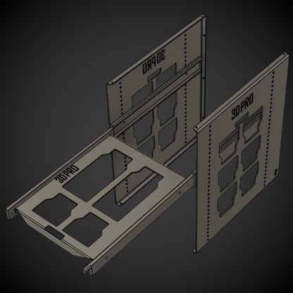(Pre Order) Sliding Half Width Shelf (Pack A Shelf)