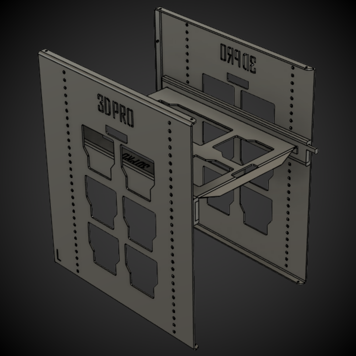 (Pre Order) Sliding Half Width Shelf (Pack A Shelf)