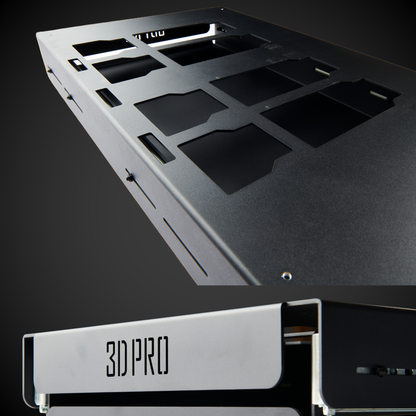 Metallic 1.5 Mini Slider (Pack A Shelf) with '3D Pro' branding on a dark background