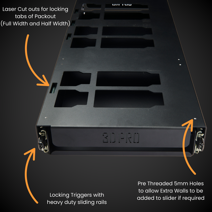 3DPRO 1.5 Mini Slider (Pack A Shelf) 
