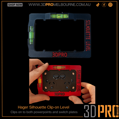 Hager Silhouette Clip On Level