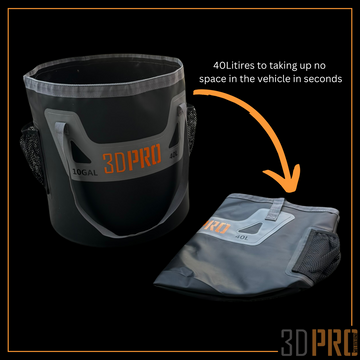 40L/10GAL Pro Folding Bucket