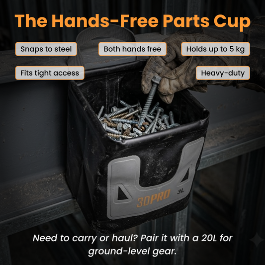 v2 (NEW) 3L Pro Magnetic Folding Bucket