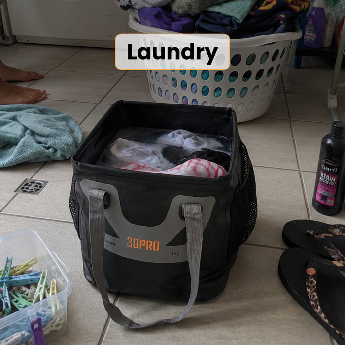 15L/4GAL Pro Square Folding Bucket