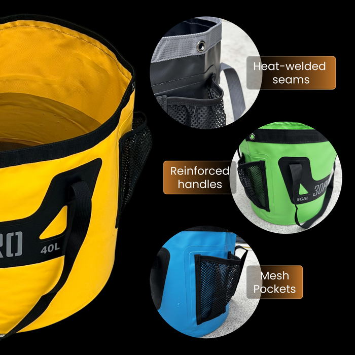 40L/10GAL Pro Folding Bucket