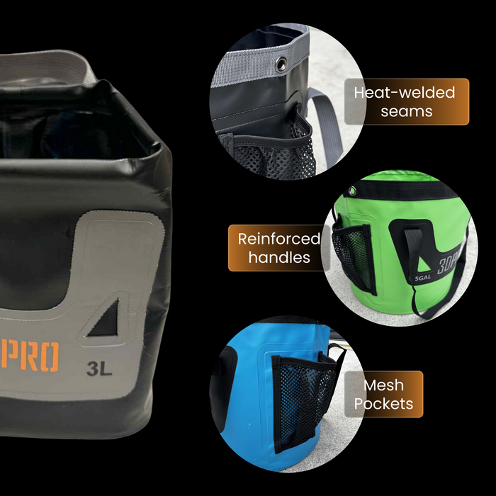 v2 3L Pro Magnetic Folding Bucket