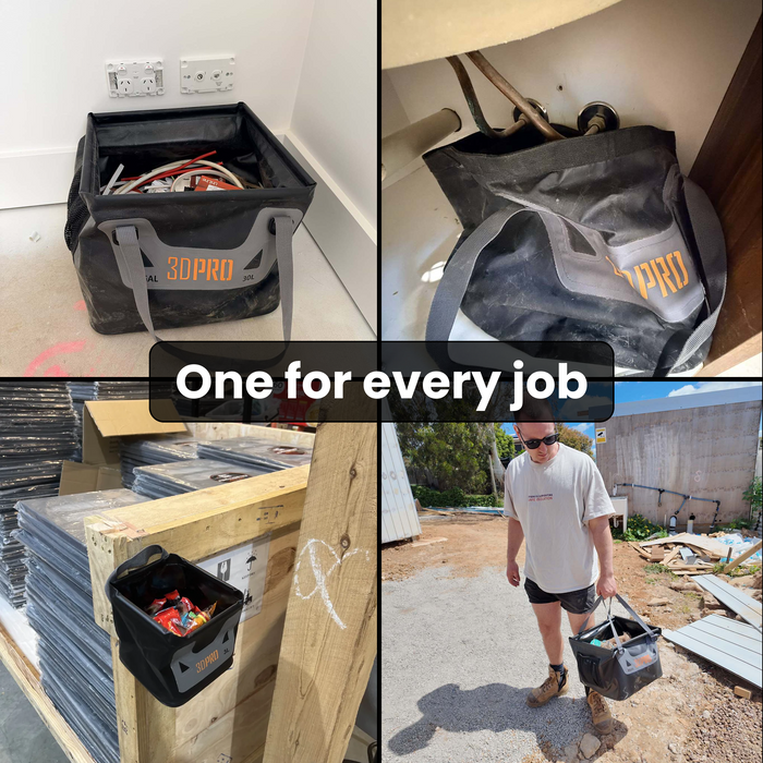 30L/8GAL Pro Square Folding Bucket