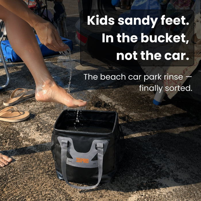 15L/4GAL Pro Square Folding Bucket
