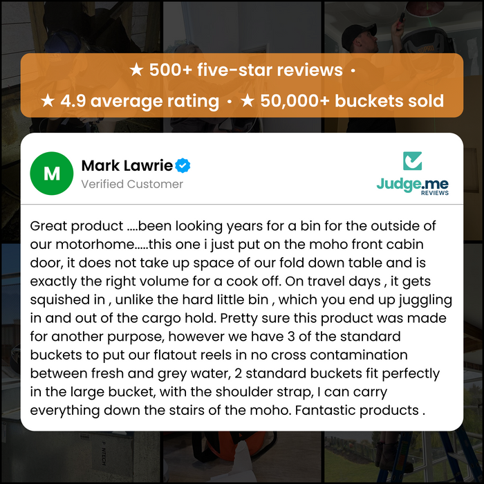 40L/10GAL Pro Folding Bucket