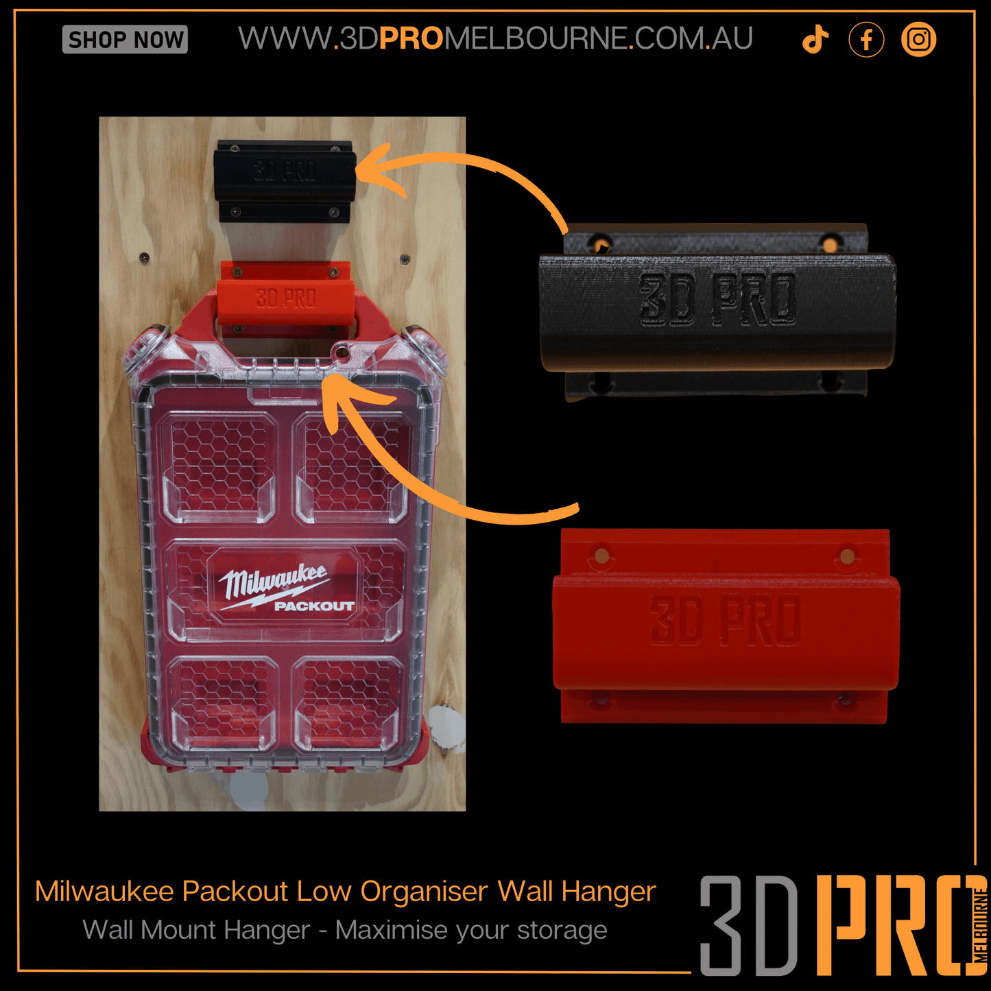 Low Profile Wall Hanger