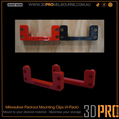 Packout Mounting Clips (4-pack)