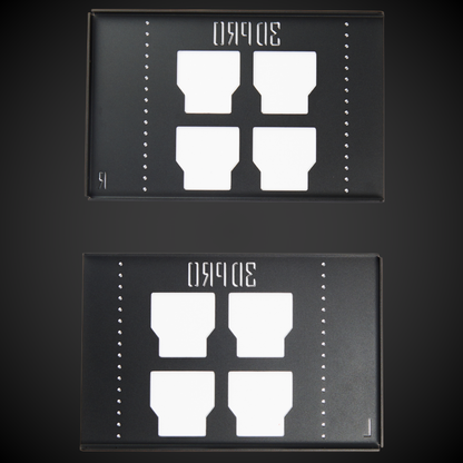 Two 250mm Height Set of Walls (Pack A Shelf)