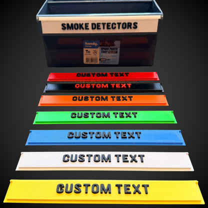 Tub Labels - Single & Double Tubs