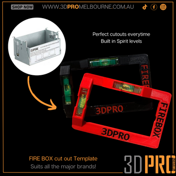 Firebox Cut Out template