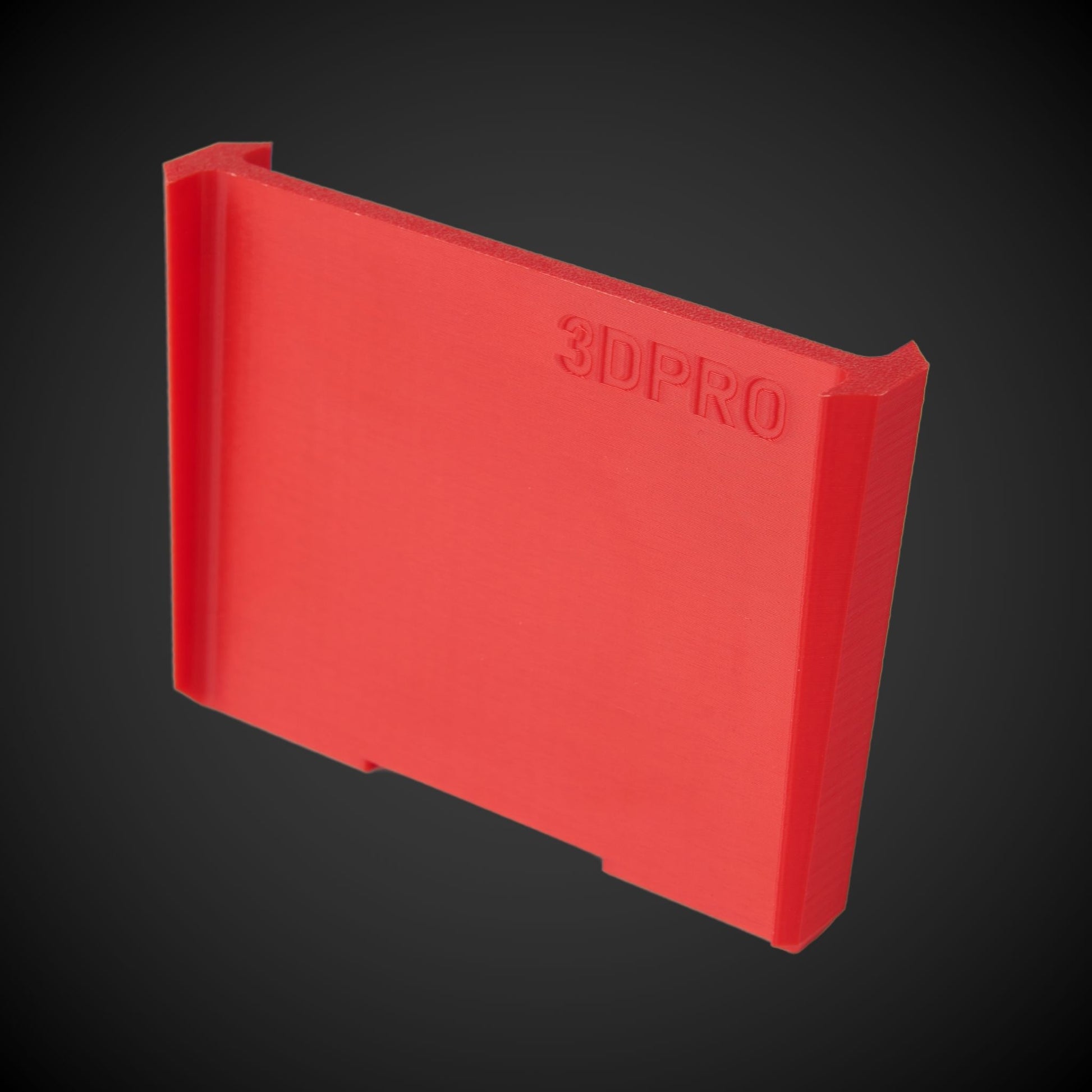Red 3-Way Standard Double Bin Divider (MP) component with '3DPRO' branding on a black background