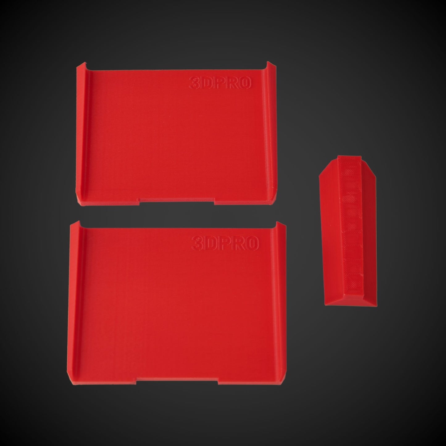 3-Way Standard Double Bin Divider (MP) with '3DPRO' branding on a black background