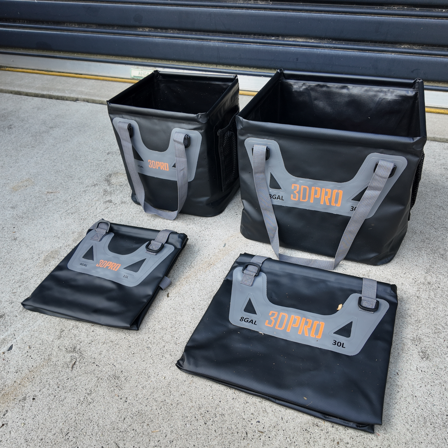 30L/8GAL Pro Square Folding Bucket