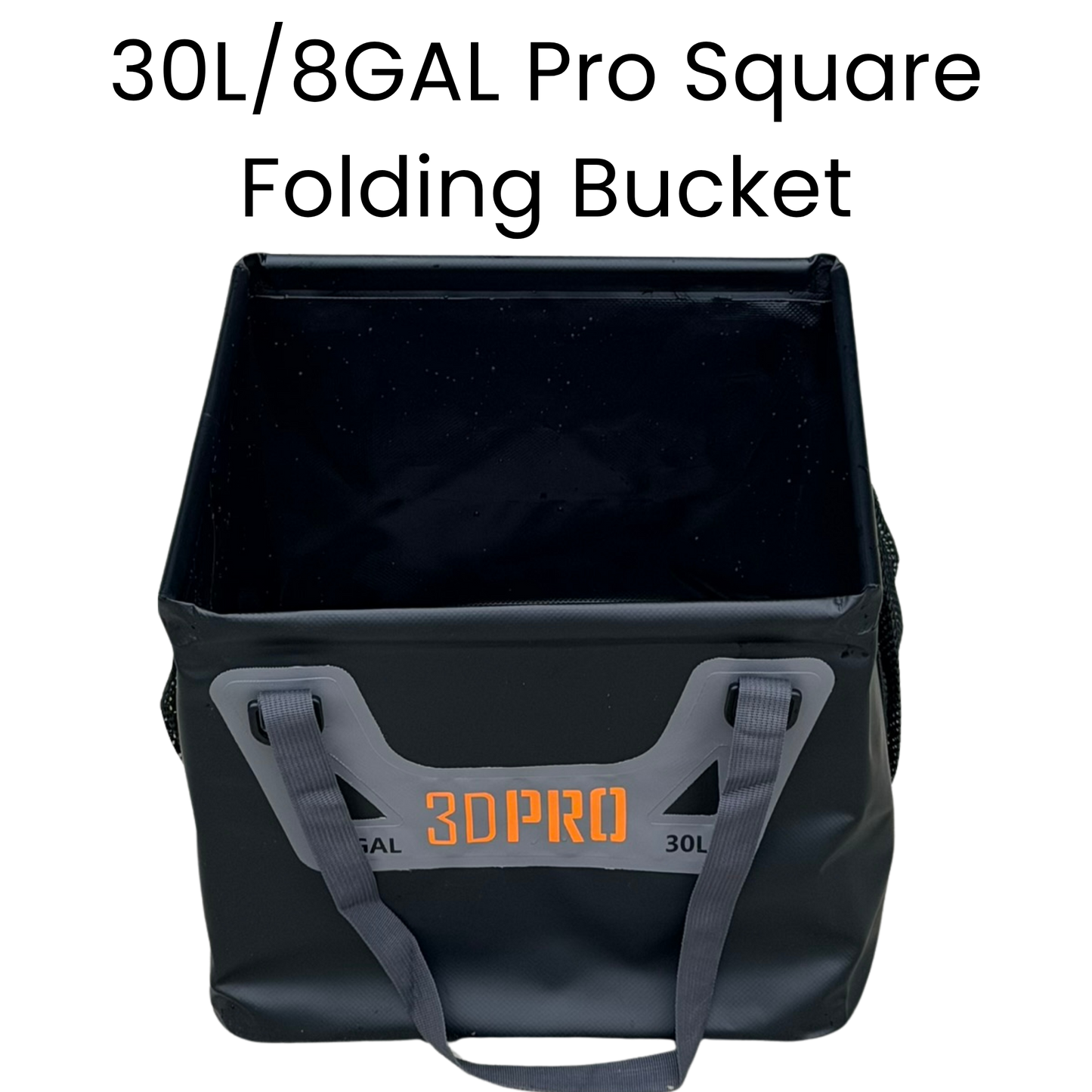 30L/8GAL Pro Square Folding Bucket